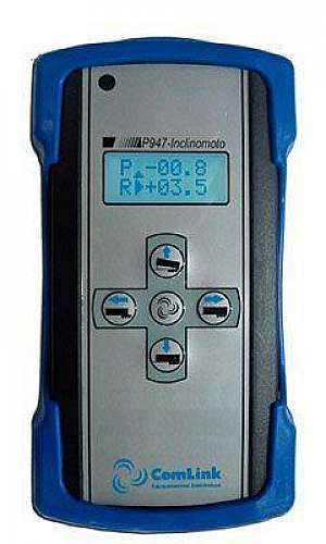 Controle com display inclinômetro Controle com display inclinômetro